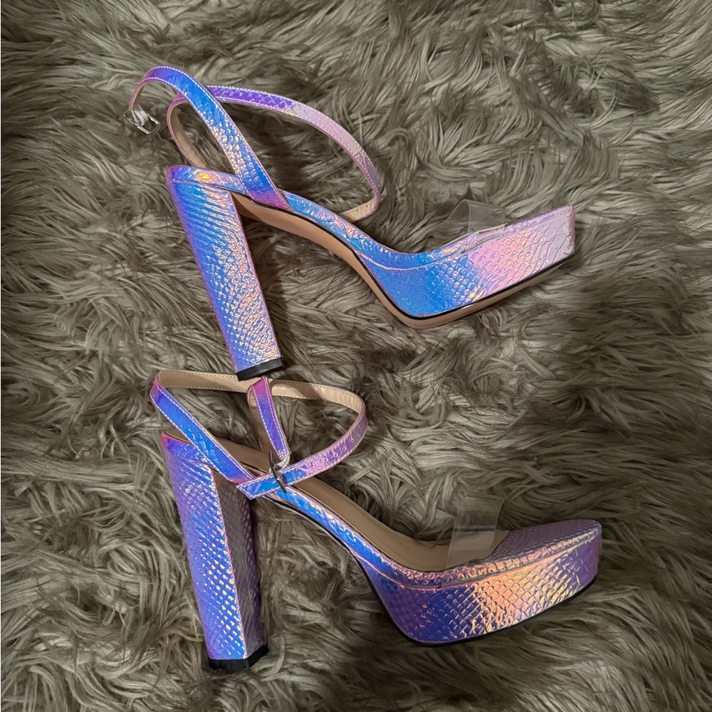Mermaid Platform Heels